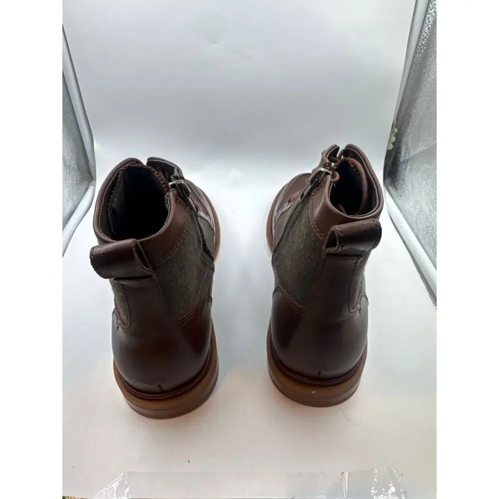 Vince Camuto Men's Bendmore Lace-up Chukka Boots size 9.5 M bourbon